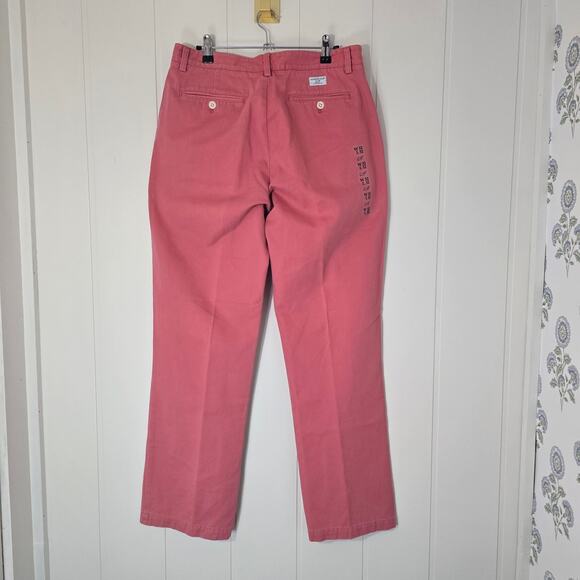 Vineyard Vines Nantucket Red (Salmon) Chino Pants NWT Preppy Size 32/32 - Picture 2 of 8